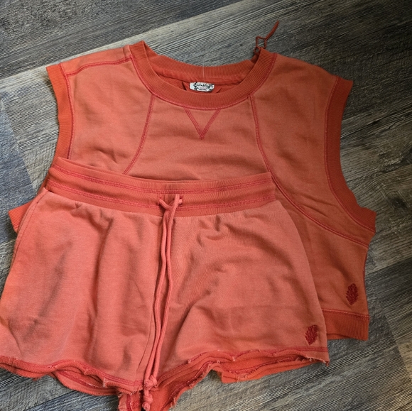 NWOT Free People Movement Time After Time Set In Flame - Picture 3 of 11